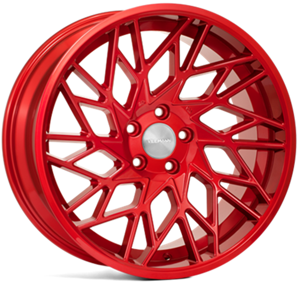 19" Veemann V-FS 29R Gloss Candy Red Alloy Wheels