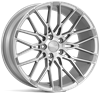 veemann vfs34 alloy wheels silver machined