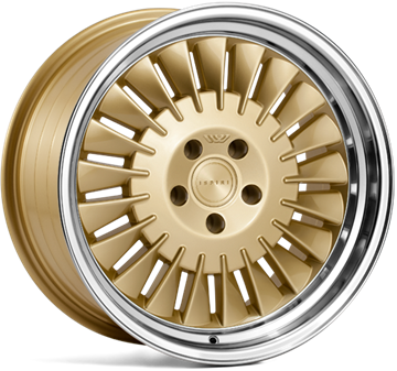 18" Ispiri Wheels CSR1D Vintage Gold Alloy Wheels