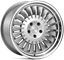 18" Ispiri Wheels CSR1D Pure Silver Alloy Wheels
