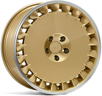 19" Ispiri Wheels CSRD TF Vintage Gold Alloy Wheels