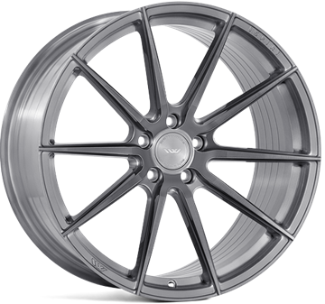 21" Ispiri FFR1 Full Brushed Carbon Titanium Alloy Wheels