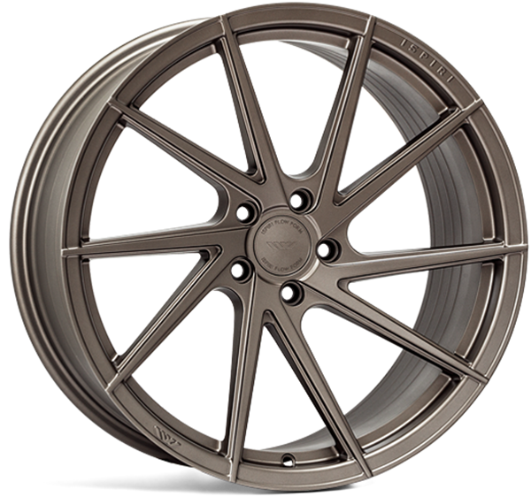 21" Ispiri FFR1D Matt Carbon Bronze Alloy Wheels