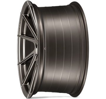 21" Ispiri FFR1D Matt Carbon Bronze Alloy Wheels
