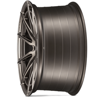 20" Ispiri FFR2 Matt Carbon Bronze Alloy Wheels