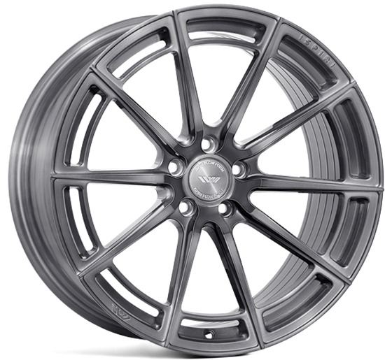 20" Ispiri FFR2 Full Brushed Carbon Titanium Alloy Wheels