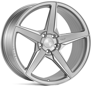 21" Ispiri FFR5 Pure Silver Alloy Wheels