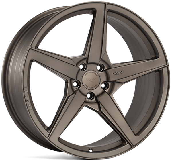 21" Ispiri FFR5 Matt Carbon Bronze Alloy Wheels