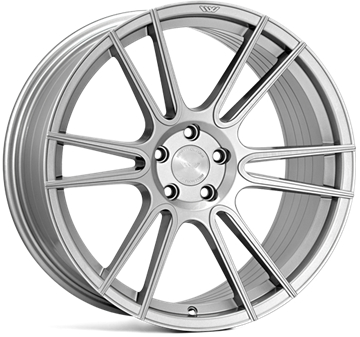 20" Ispiri FFR7 Pure Silver Alloy Wheels