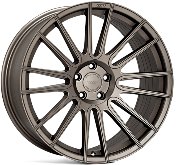 20" Ispiri FFR8 Matt Carbon Bronze Alloy Wheels