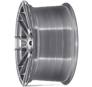 20" Ispiri FFR8 Full Brushed Carbon Titanium Alloy Wheels