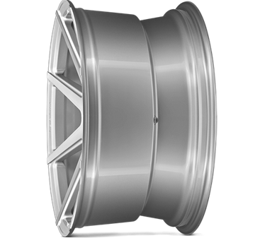 19" Ispiri ISR8 Pure Silver Alloy Wheels