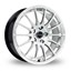 19" Fox FX004 Gloss Silver Alloy Wheels