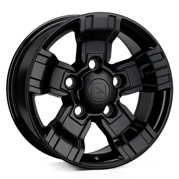 18" Hawke Osprey Gloss Black Alloy Wheels