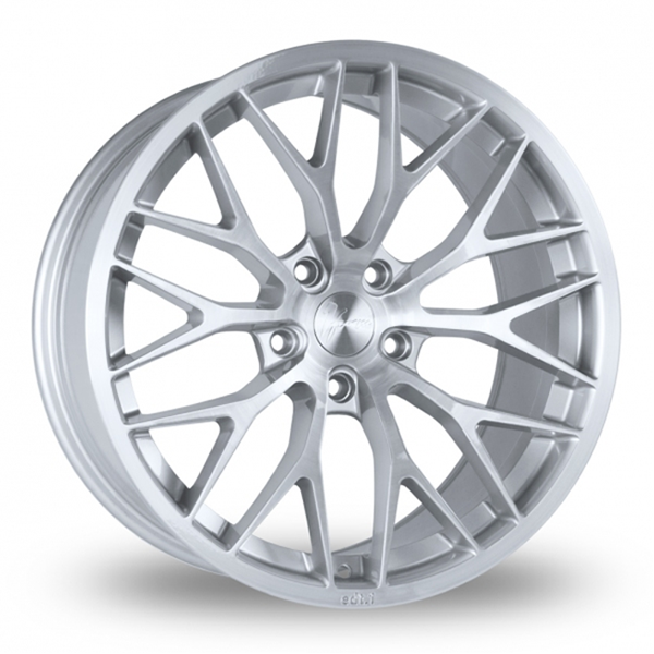 19" 1Form Edition 1 EDT.1 Brushed Pure Silver Alloy Wheels