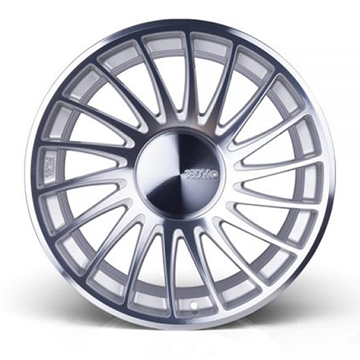 18" 3SDM 0.04 Silver Cut Alloy Wheels