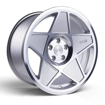 16" 3SDM 0.05 Silver Cut Alloy Wheels