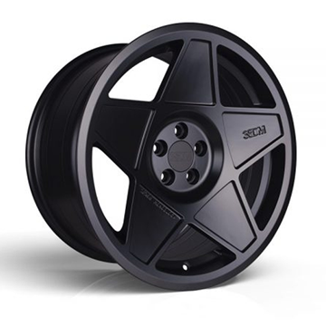 18" 3SDM 0.05 Satin Black Alloy Wheels