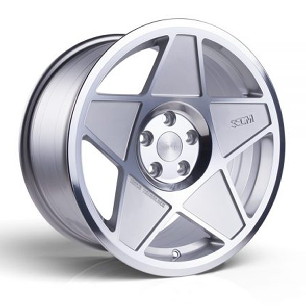 19" 3SDM 0.05 Silver Cut Alloy Wheels