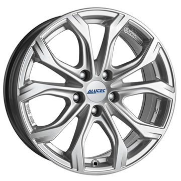 16" Alutec W10 Polar Silver Alloy Wheels