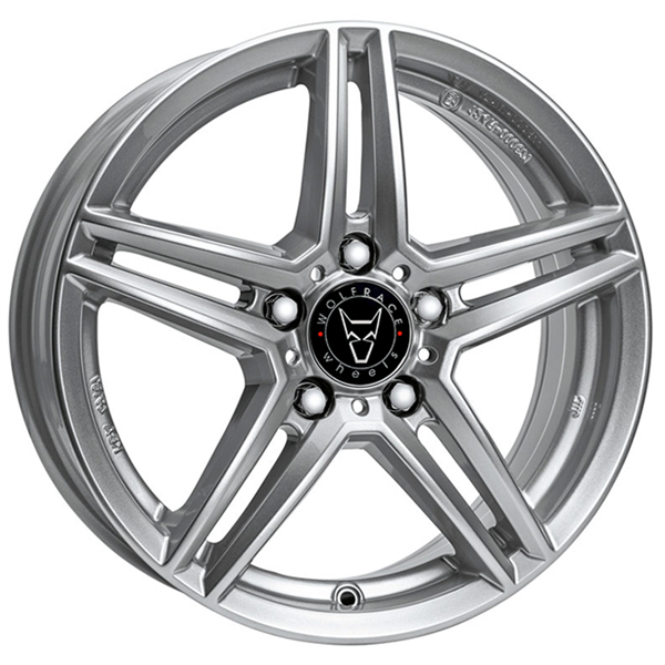 16" Wolfrace M10 Polar Silver Alloy Wheels