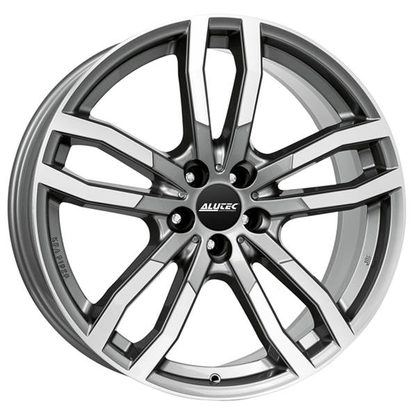 19" Alutec DriveX Metal Grey Polished Alloy Wheels