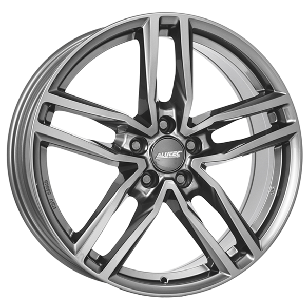 16" Alutec Ikenu Metal Grey Alloy Wheels