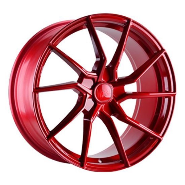 18" Bola B25 Candy Red Alloy Wheels