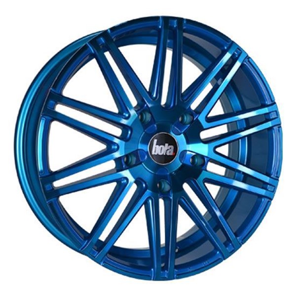 20" Bola B20 Hyper Blue Alloy Wheels
