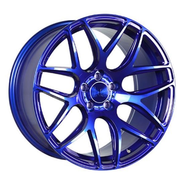 18" Bola B8R Candy Blue Alloy Wheels