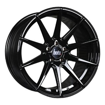 17" Bola CSR Gloss Black Alloy Wheels