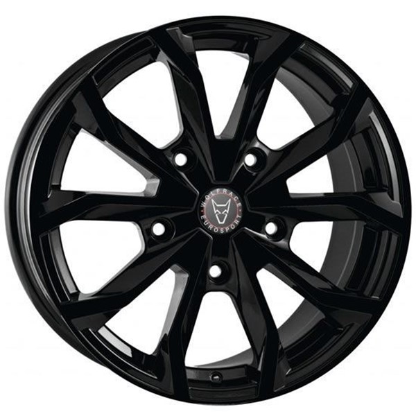 18" Wolfrace Assassin TRS Gloss Black Alloy Wheels