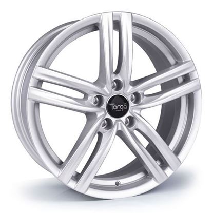 17" Targa TG4 Sparkle Silver Alloy Wheels