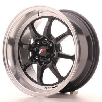 15" Japan Racing TF2 Gloss Black Alloy Wheels