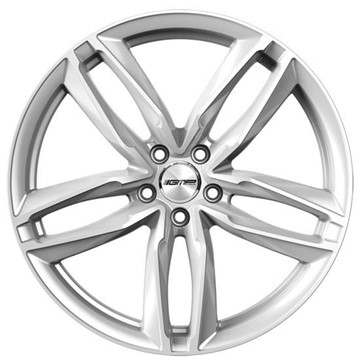 17" GMP Atom Silver Alloy Wheels