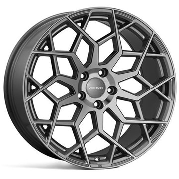19" Veemann V-FS42 Gloss Graphite Alloy Wheels