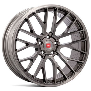 20" Ispiri FFP1 Carbon grey Brushed Alloy Wheels