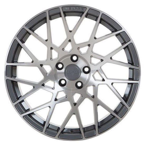 19" Velare VLR03 Platinum Grey Machined Face Alloy Wheels