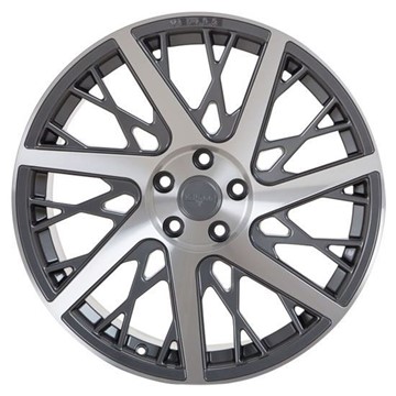 19" Velare VLR05 Platinum Grey Machined Face Alloy Wheels
