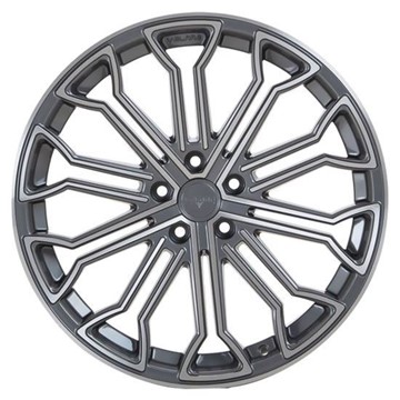 20" Velare VLR04 Platinum Grey Machined Face Alloy Wheels