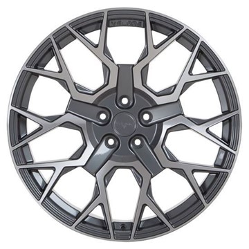 22" Velare VLR02 Platinum Grey Machined Face Alloy Wheels