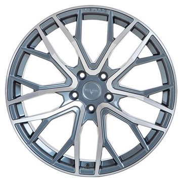 20" Velare VLR08 Platinum Grey Machined Face Alloy Wheels