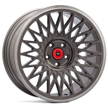 19" Ispiri CSR-FF4 Carbon Grey Polished Lip Alloy Wheels