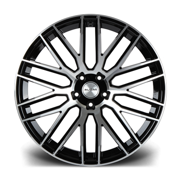 20" Riviera RV126 Gloss black machined face Alloy wheels