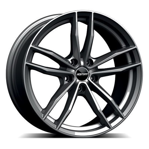 19" GMP Swan Gloss Anthracite Alloy Wheels