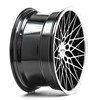 18" Lenso ESG Black Polished Alloy Wheels	2