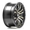 20" Lenso MXB Satin Black Bronze Centre Alloy Wheels	 2
