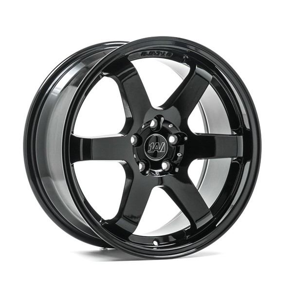 18" 1AV ZX6 Gloss Black Alloy Wheels	