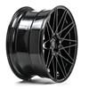 22" 1AV ZX4 Gloss Black Alloy Wheels	2