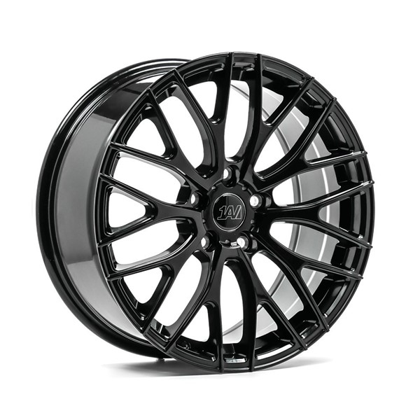 19" 1AV ZX2 Gloss Black Alloy Wheels 
